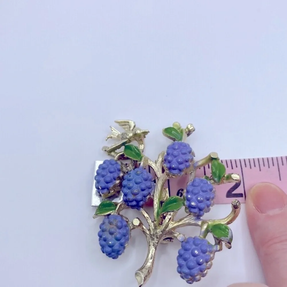 Vintage Fruit Brooch